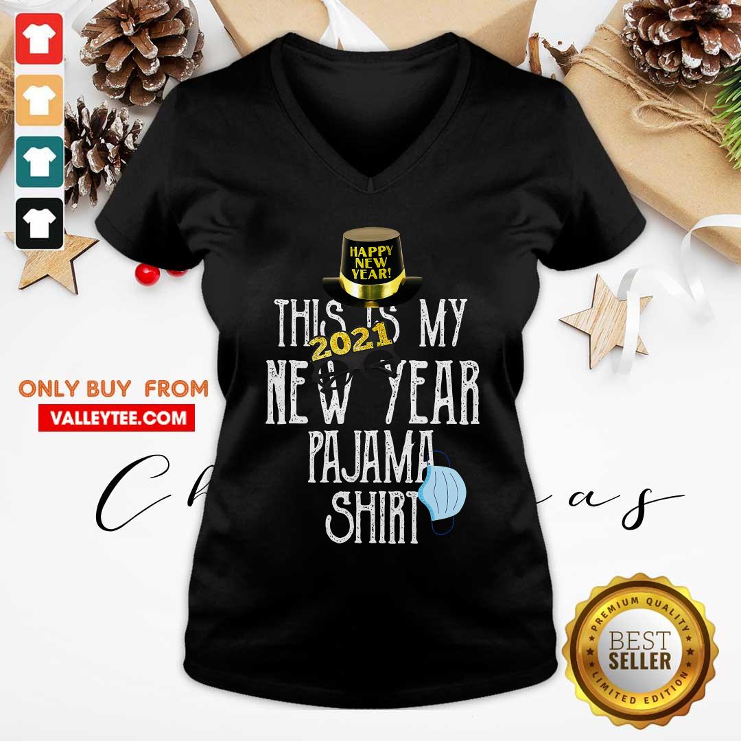 Perfect This Is My New Year 2021 Pajama Mask Family Matching Shirt - Image 5