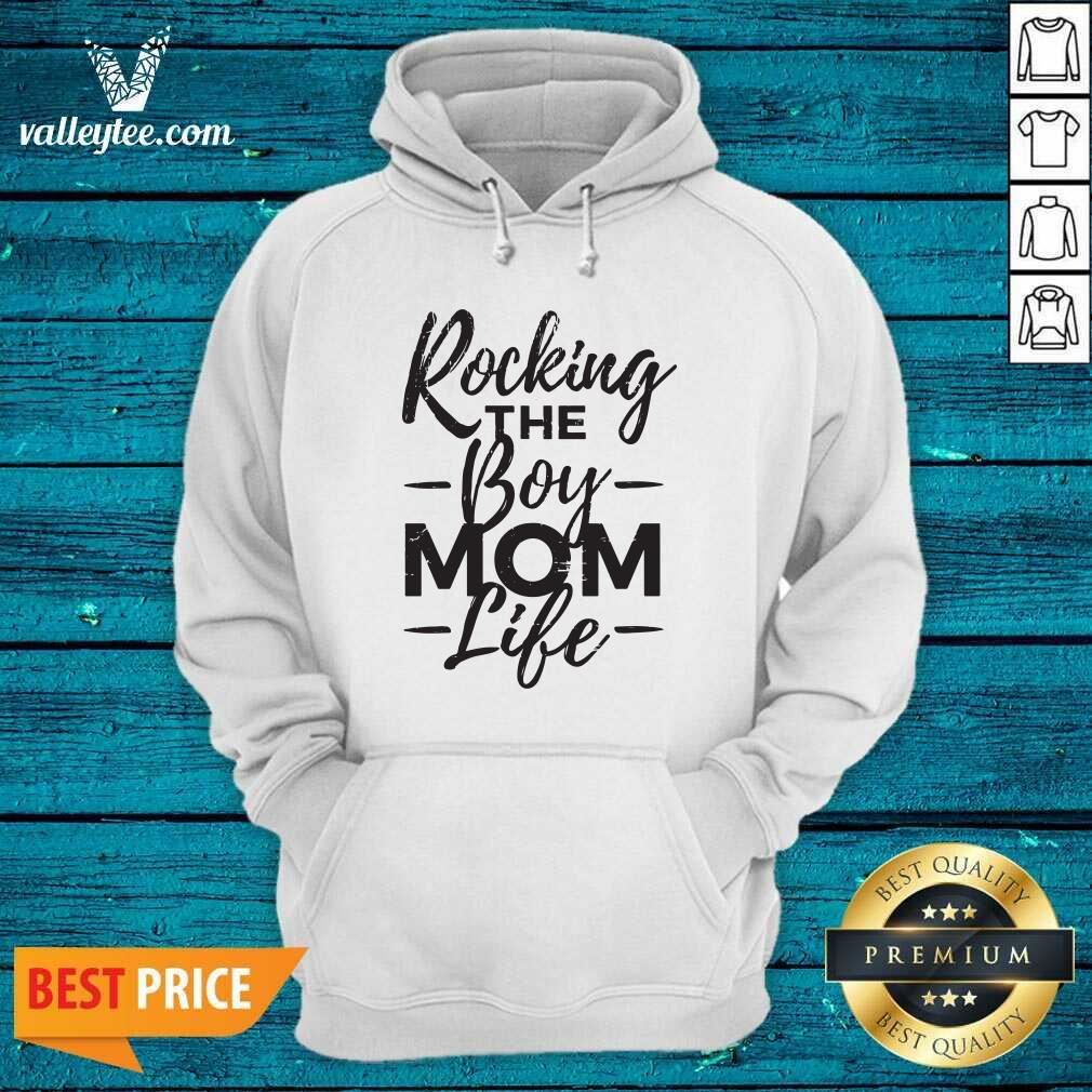Good Quality Rocking The Boy Mom Life Shirt - Image 4