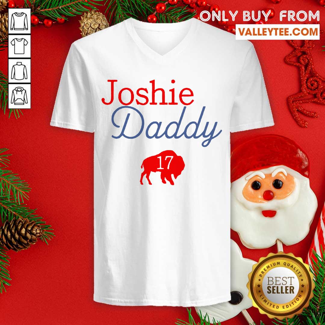 Premium 17 Allen Joshie Daddy Buffalo Bills 2021 Shirt - Image 3