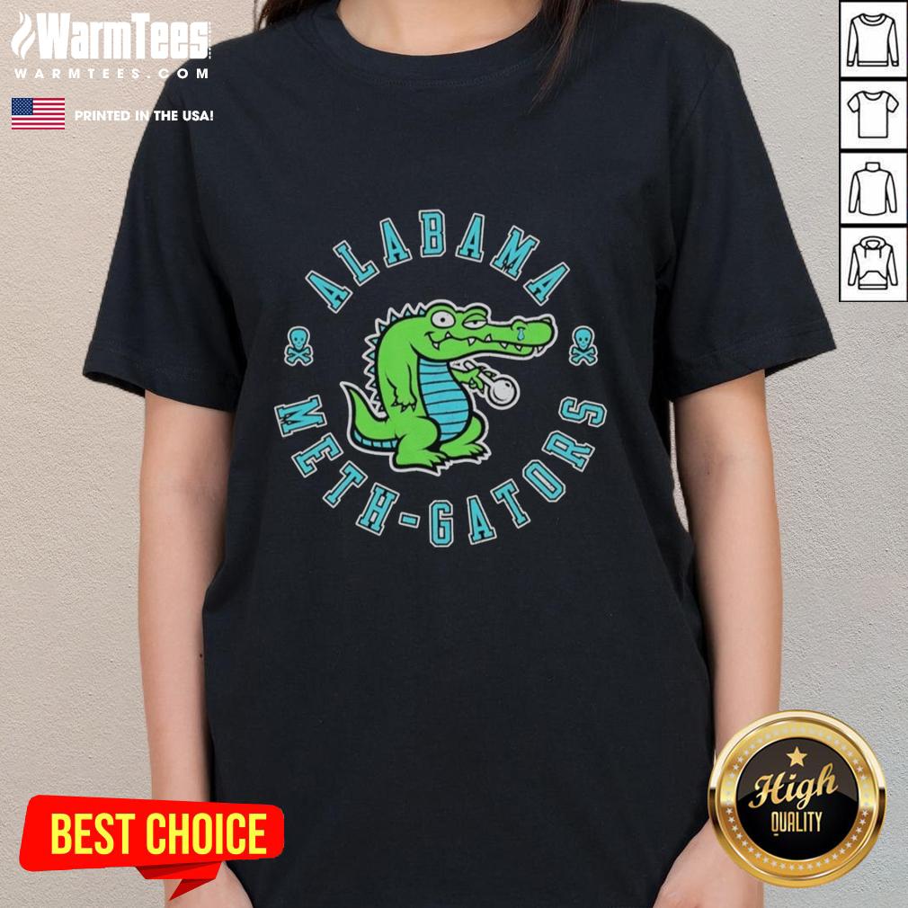 Premium Alabama Meth-Gators Cartoon T-Shirt - Image 3