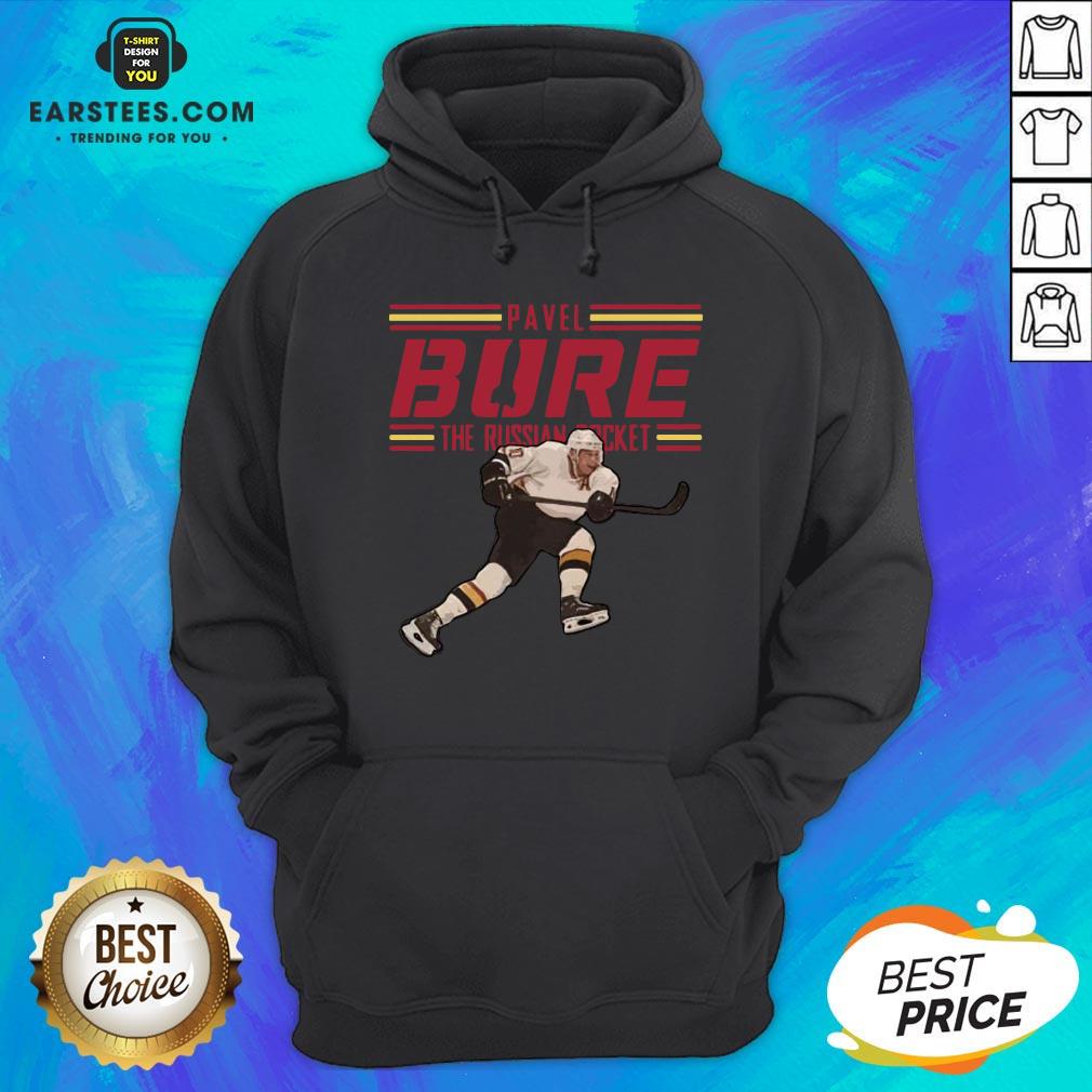 Nice Pavel Bure The Russian Rocket Play T-Shirt - Image 2