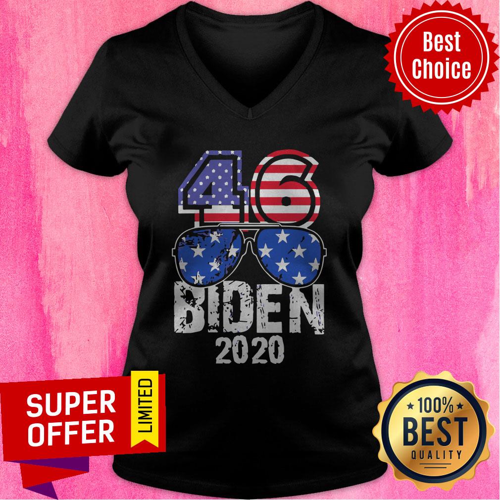 Premium 46 Biden Flip Trump 2020 American Flag Shirt - Image 5
