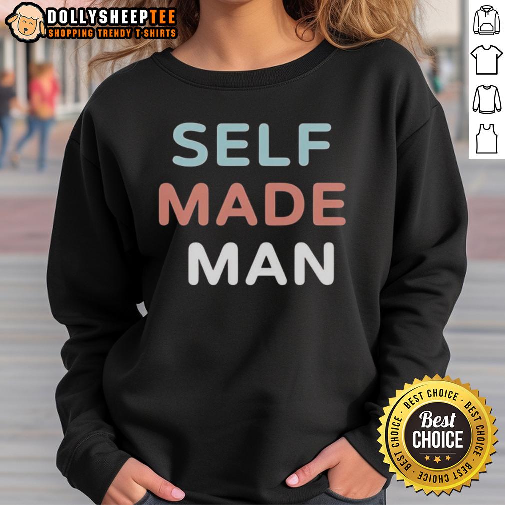 Top Self Made Man T-Shirt - Image 5