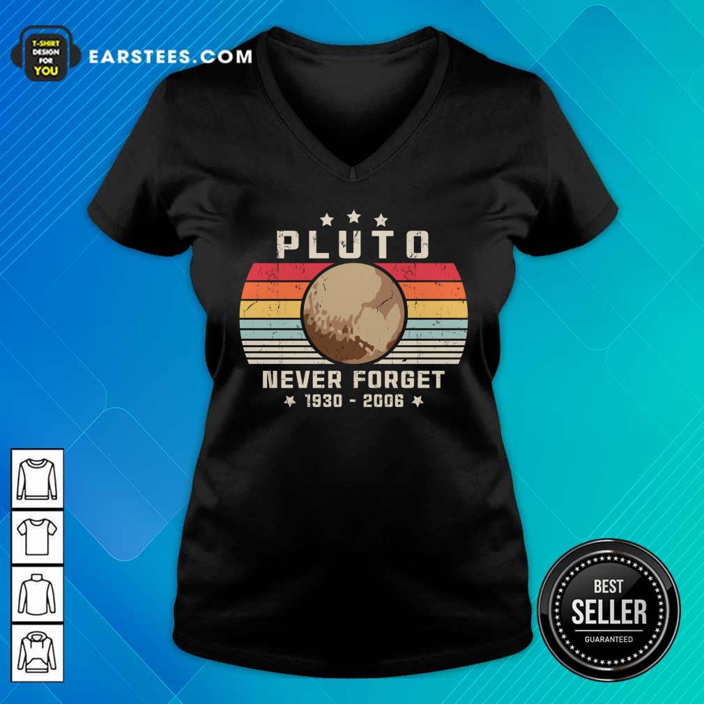 Pluto Never Forget 1930-2006 Vintage Shirt - Image 5