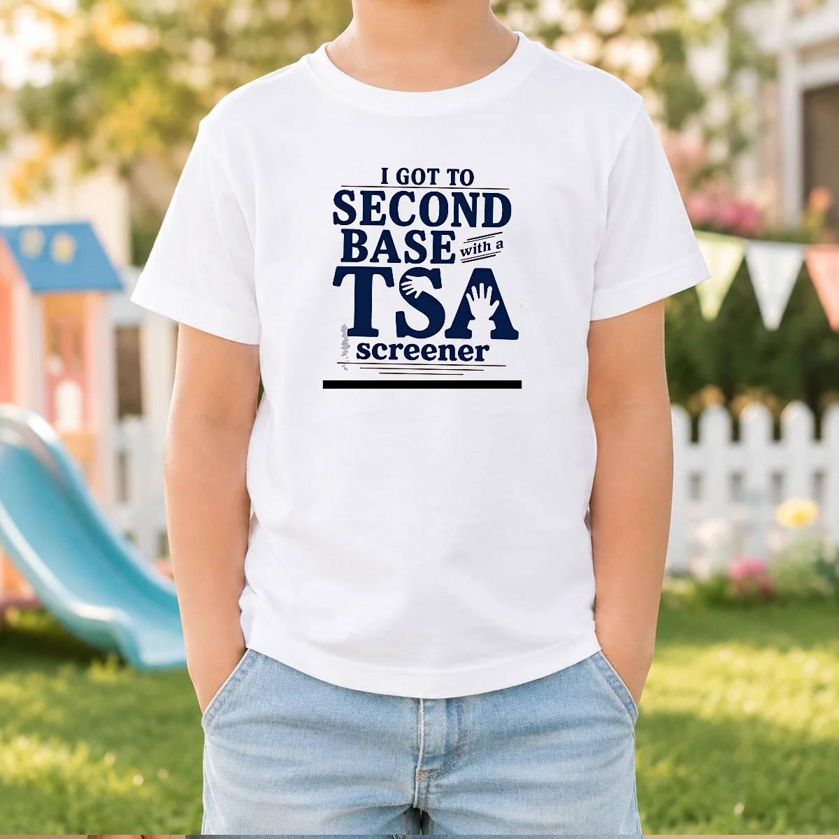 Pretty I Got To Second Base With A TSA Screener Shirt - Image 8