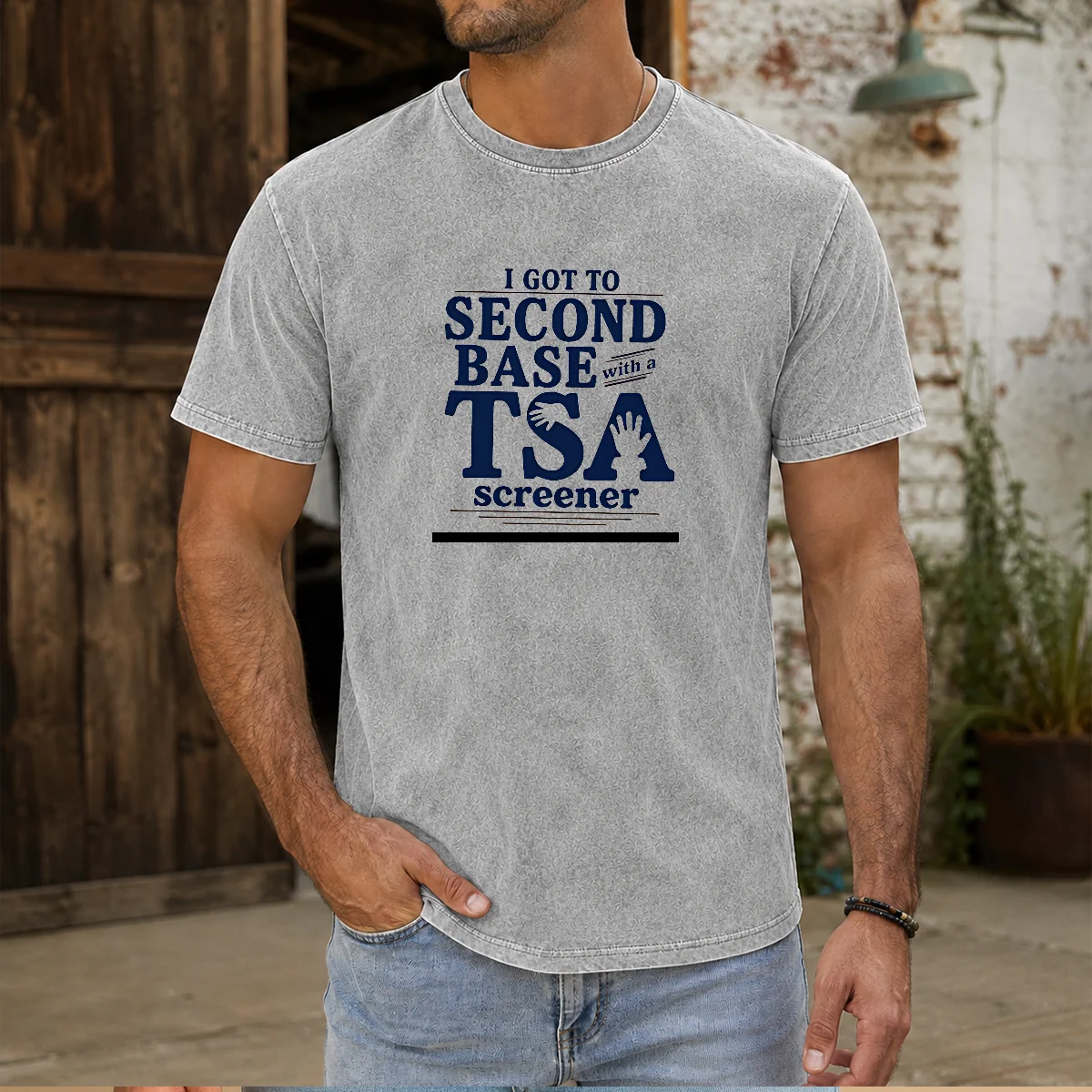 Pretty I Got To Second Base With A TSA Screener Shirt - Image 9