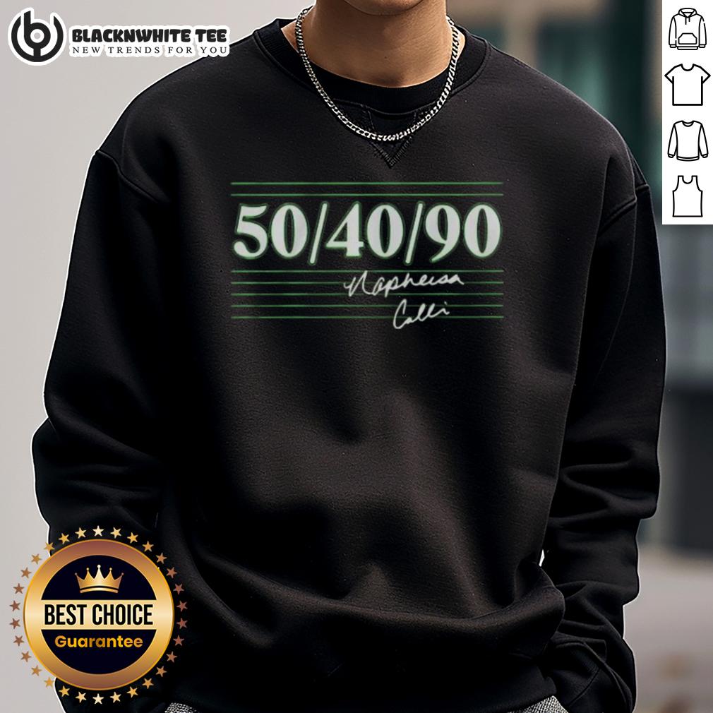 Official Minnesota Napheesa Collier 50-40-90 Signature T-Shirt - Image 5