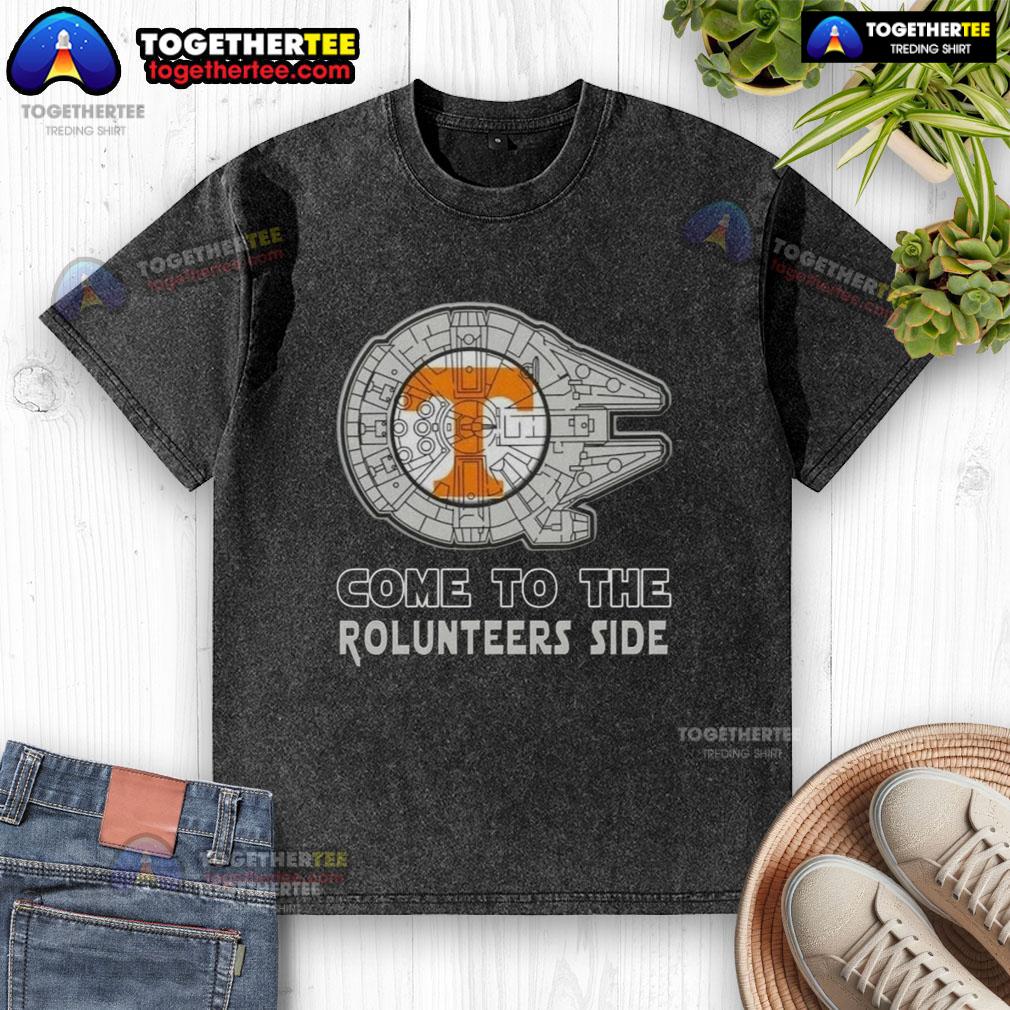 Good Star Wars Come To The Tennessee Volunteers Side T-Shirt - Image 6