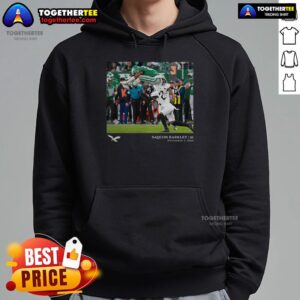 Alternative view of Official Saquon Barkley Philadelphia Eagles NFL Flash Features Week 9 T-Shirt
