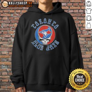 Alternative view of Official Toronto Blue Jays X Grateful Dead Steal Your Face Logo Mashup T-Shirt