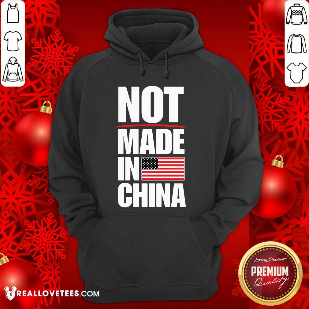 Beautiful Not Made In China American Flag Shirt - Image 4