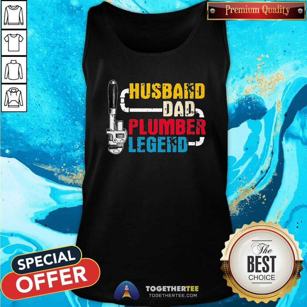 Grateful Husband Dad Plumber Legend 2021 Shirt - Image 4
