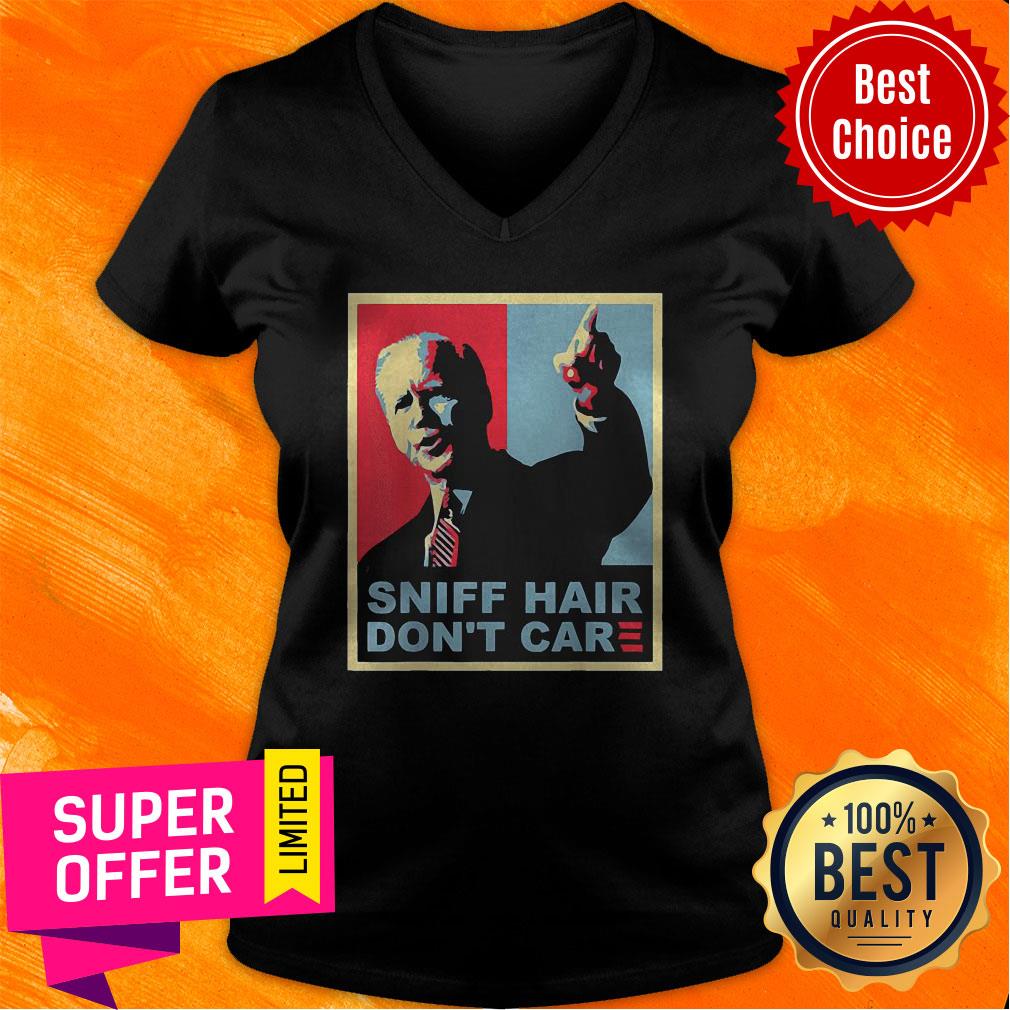Official Sniff Hair Don’t Care Anti Joe Biden Shirt - Image 4