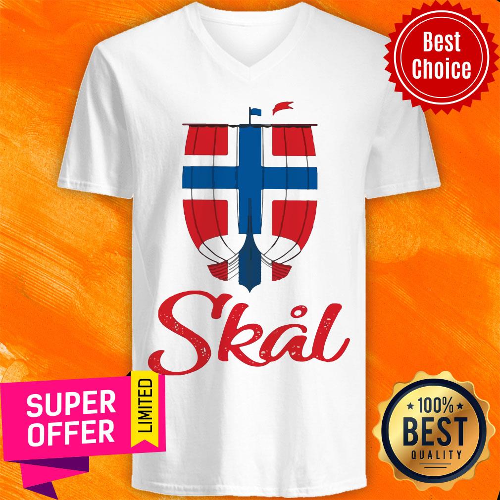 Top Norwegian Skal Viking Flag Shirt - Image 4