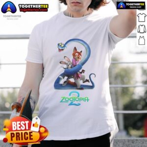 Funny Zootopia 2 Disney Movie Cartoon T-Shirt