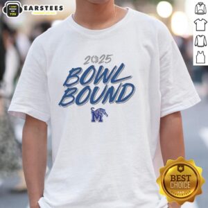 Nice Memphis Tigers Bowl Bound 2025 T-Shirt