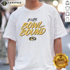 Nice Missouri Tigers Bowl Bound 2025 T-Shirt