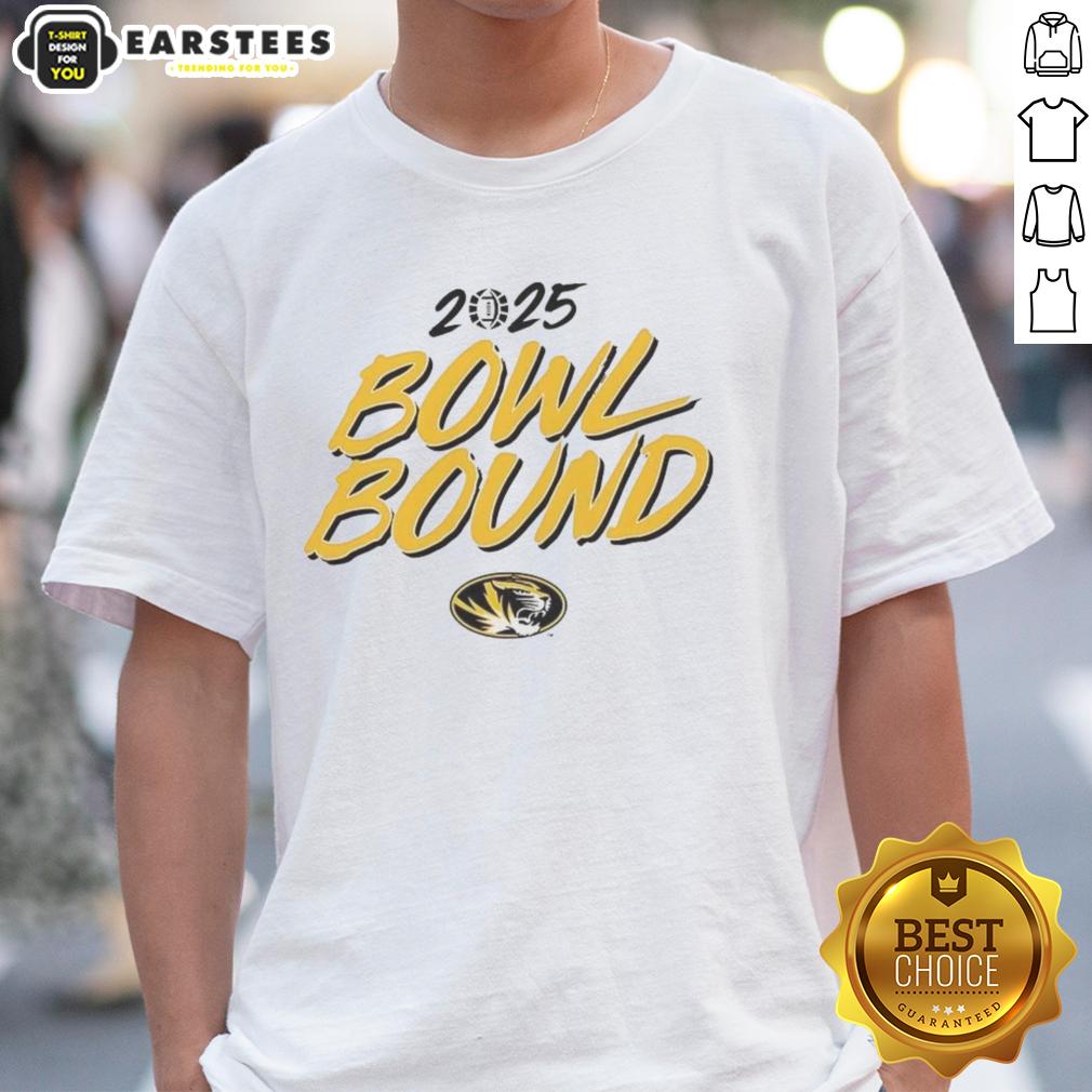 Nice Missouri Tigers Bowl Bound 2025 T-Shirt