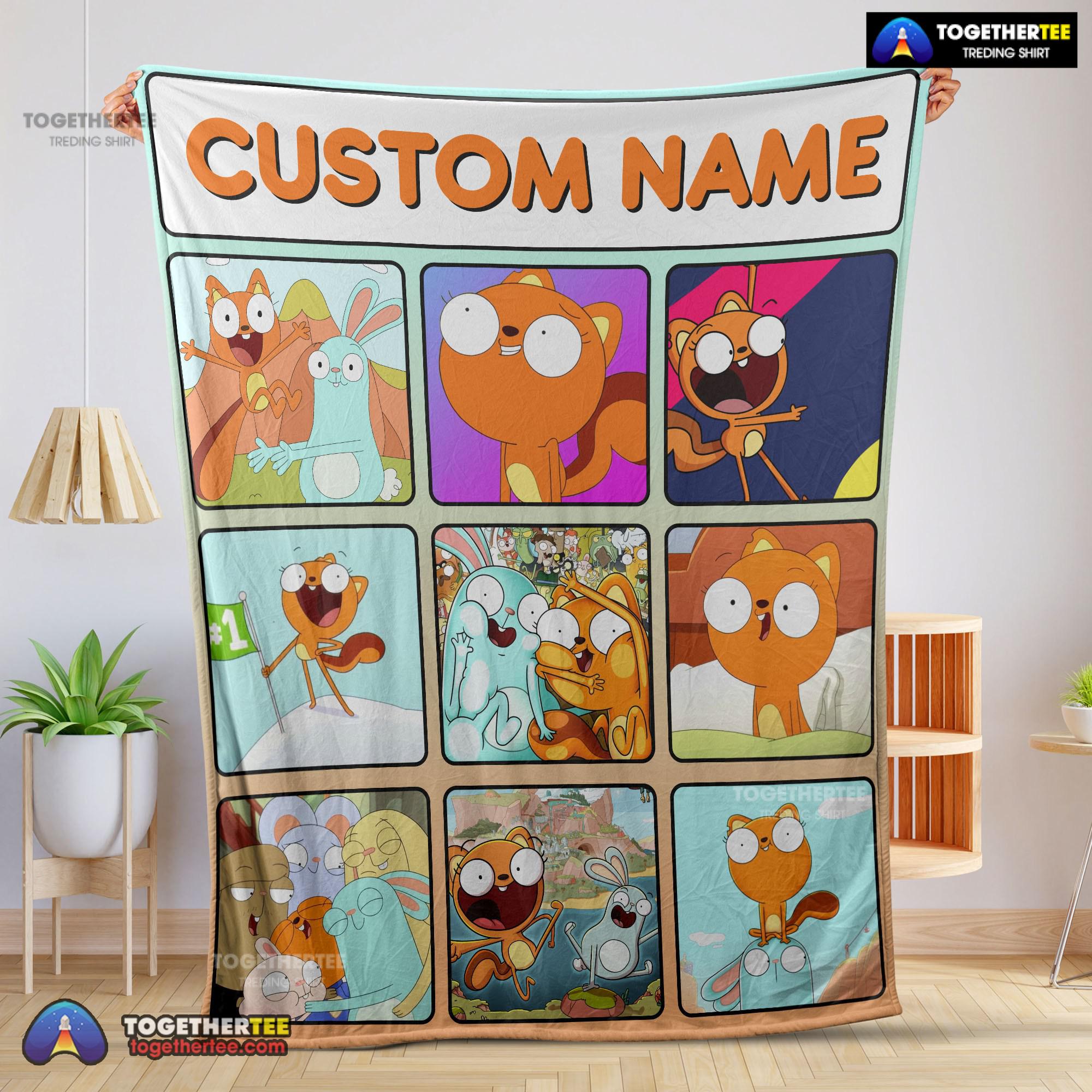 Official Disney Kiff Chatterley Blanket Fleece Customized Blanket