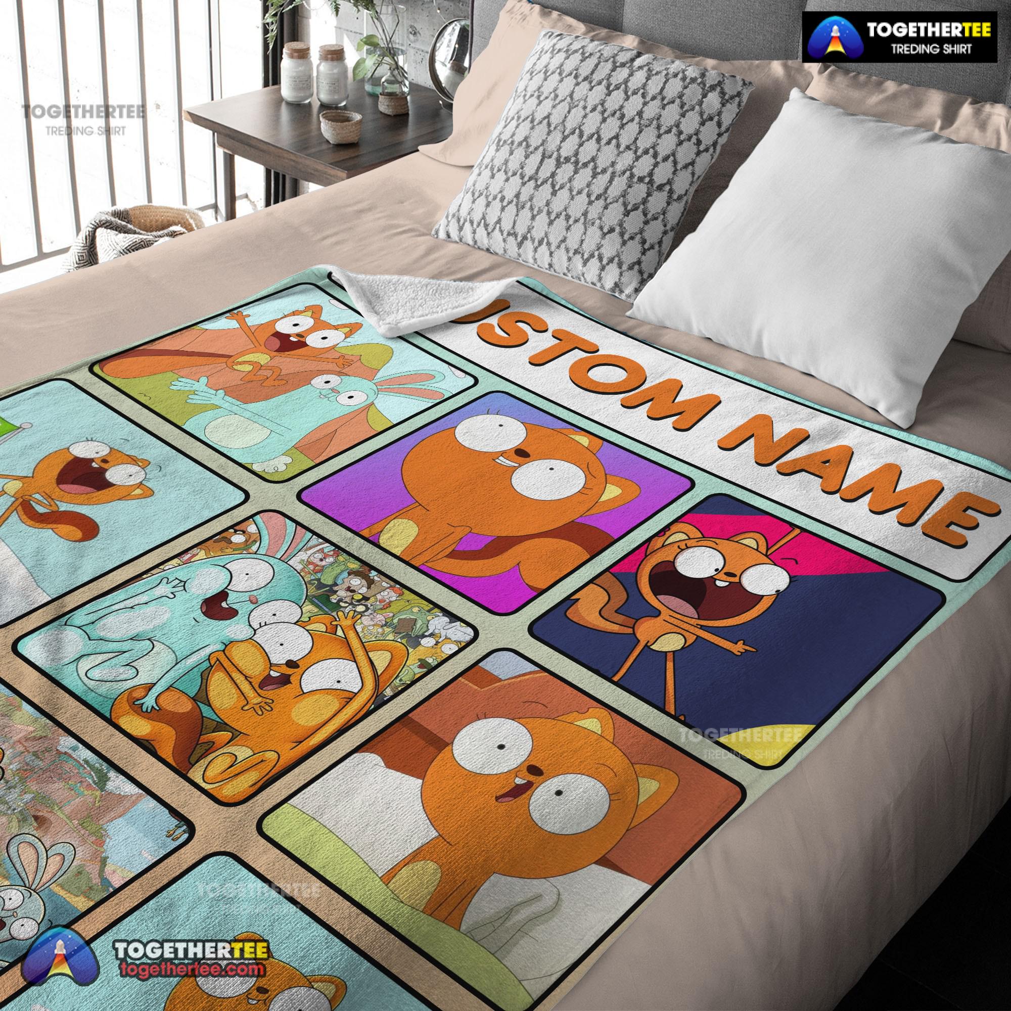 Official Disney Kiff Chatterley Blanket Fleece Customized Blanket - Image 3
