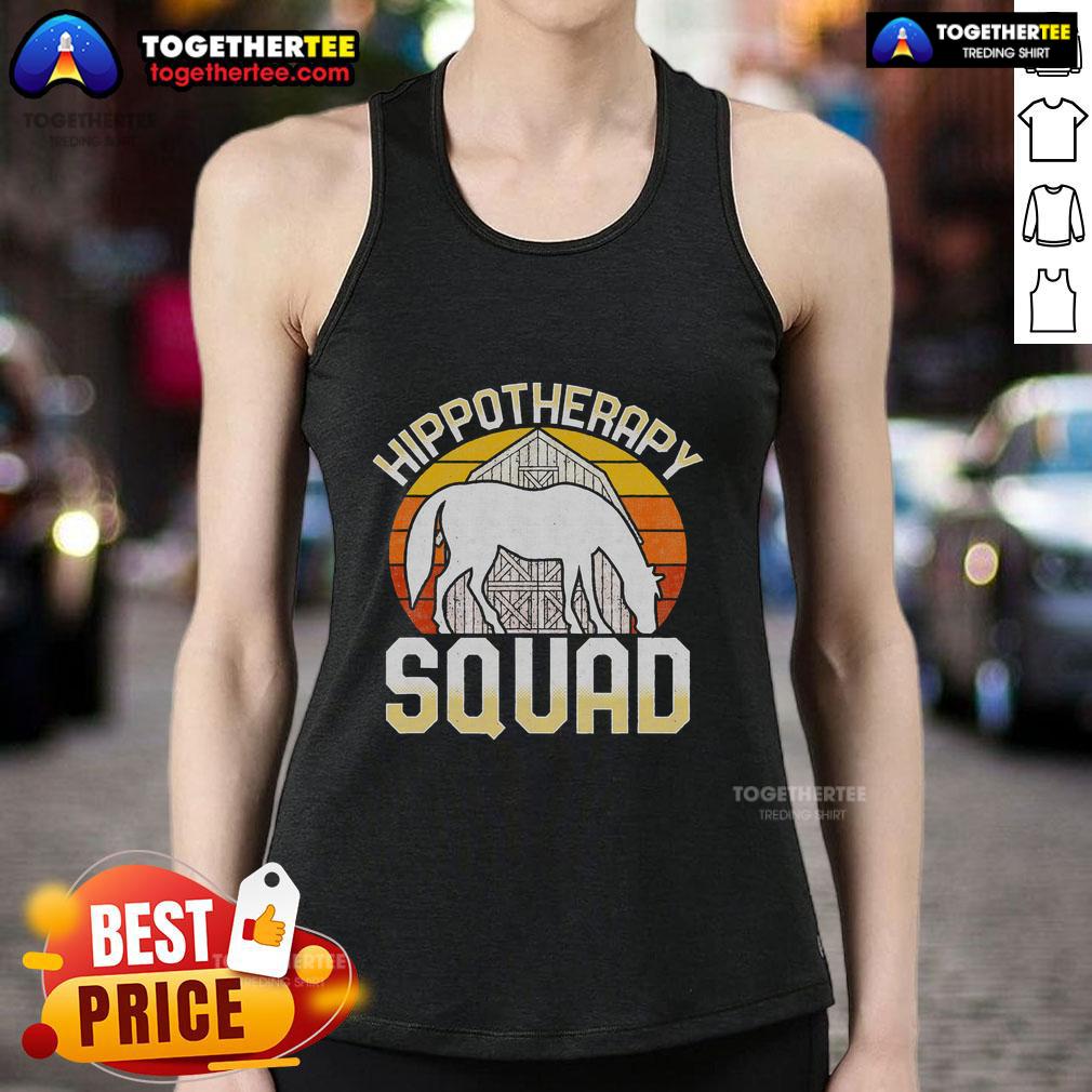Top Equine Assisted Horse Therapy Therapist Hippotherapy Sunset T-Shirt - Image 4