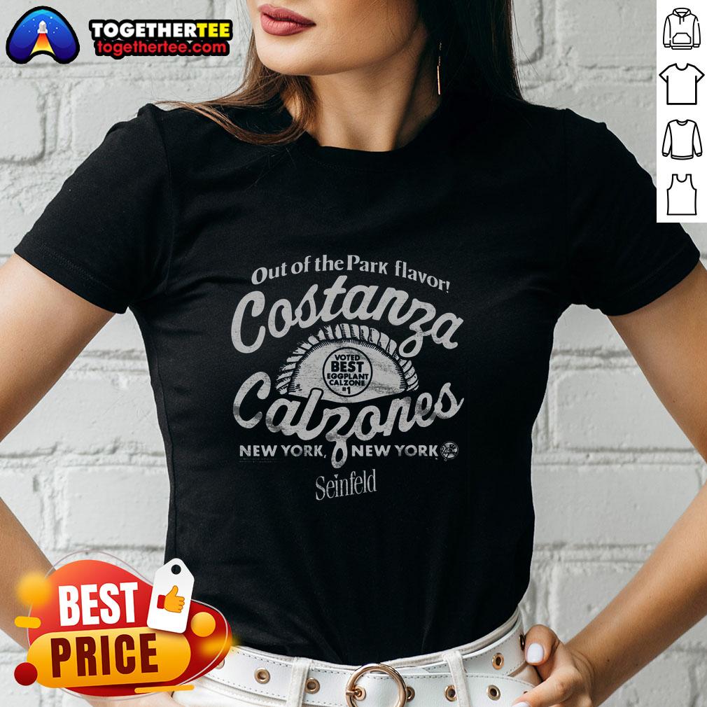 Pretty Seinfeld X New York Yankees Costanza's Calzones T-Shirt - Image 3
