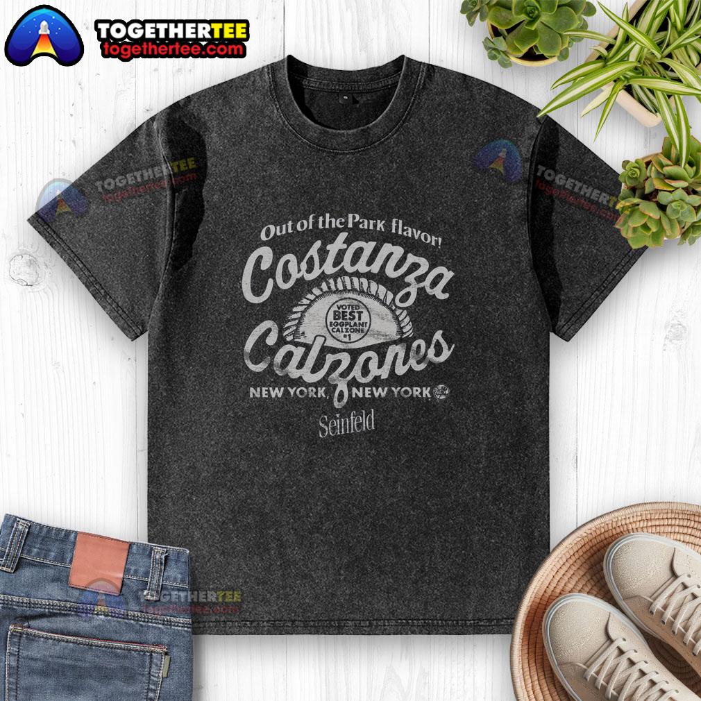 Pretty Seinfeld X New York Yankees Costanza's Calzones T-Shirt - Image 6