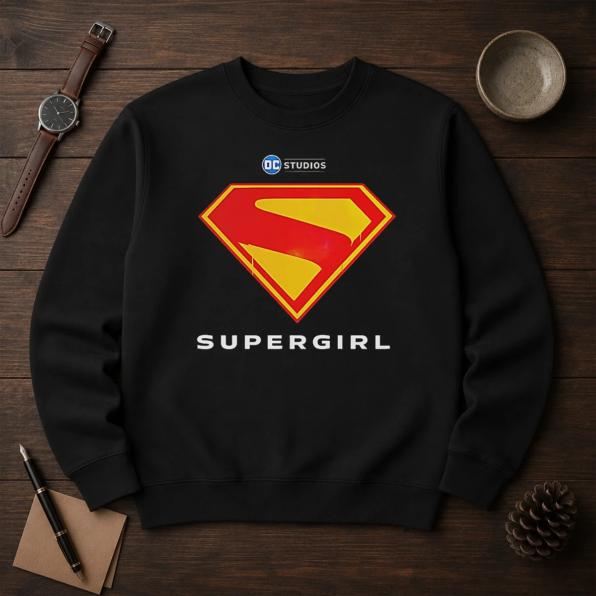 Premium Supergirl DC Studios Logo Shirt - Image 7