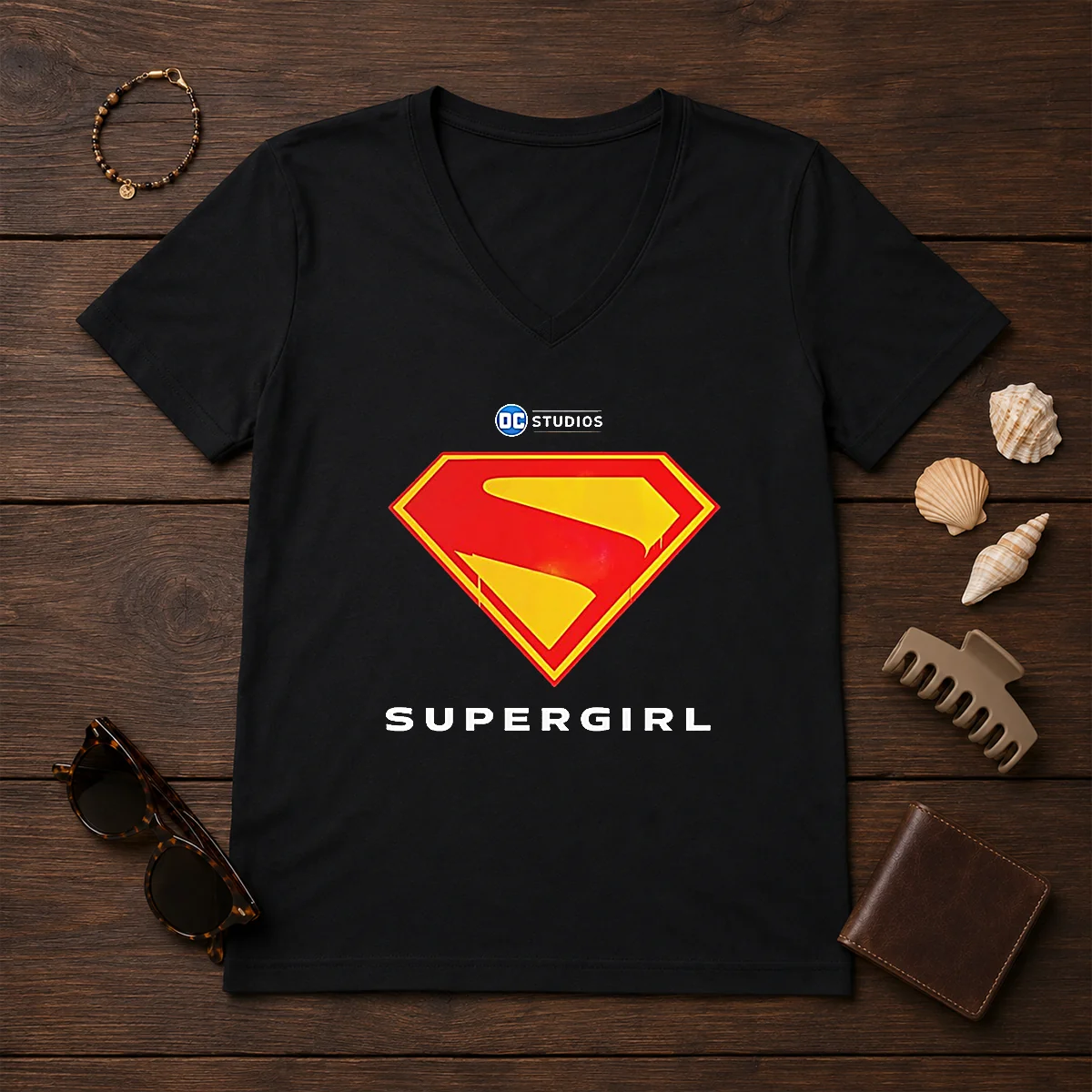 Premium Supergirl DC Studios Logo Shirt - Image 2