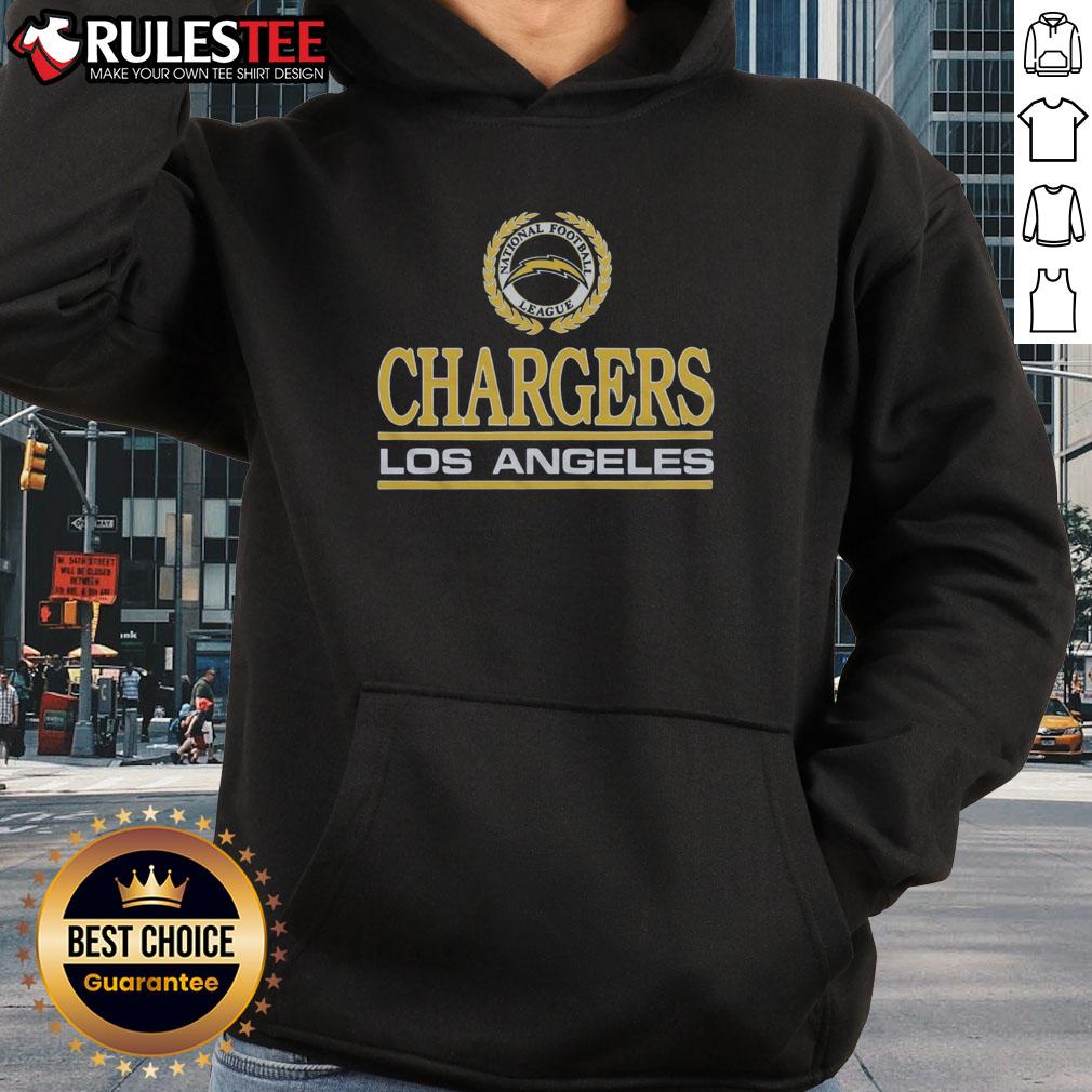 Awesome Los Angeles Chargers Crest T-Shirt - Image 2