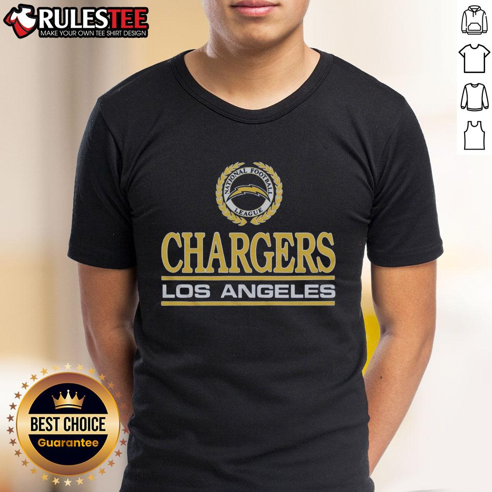 Awesome Los Angeles Chargers Crest T-Shirt