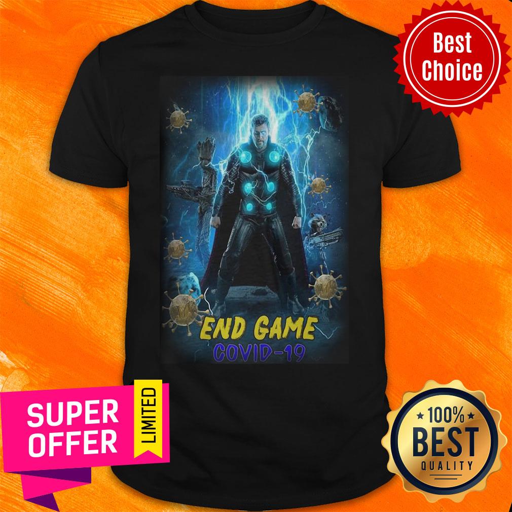 Nice Warrior Repel Covid 19 End Game Shirt