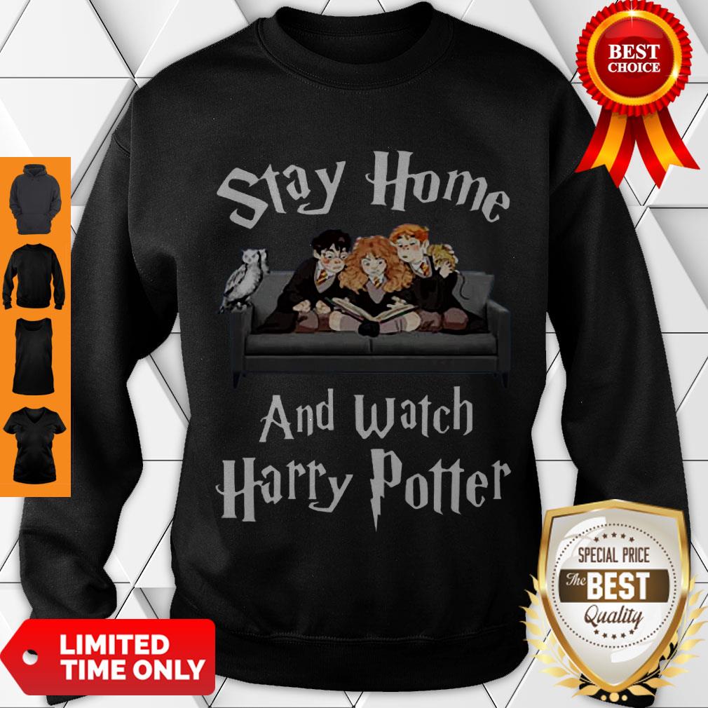Perfect Hot Stay Home And Watch Harry Potter Covid-19 Shirt - Image 3
