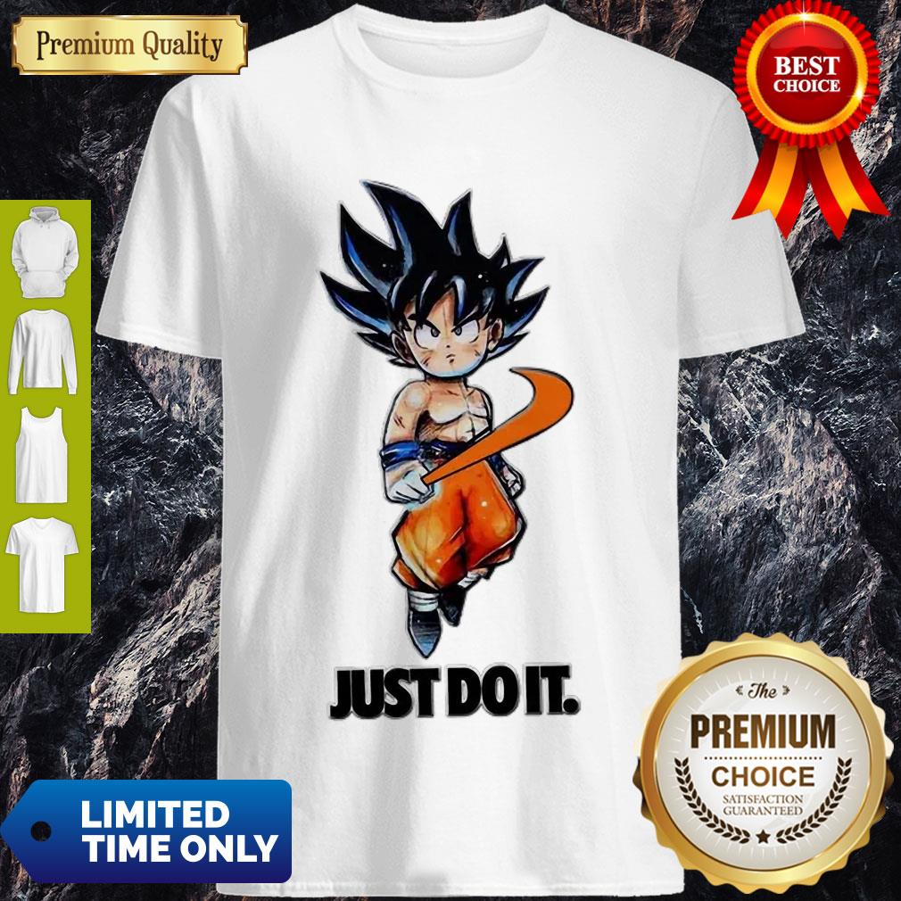 Top Nike Dragon Ball Super Goku Just Do It Shirt