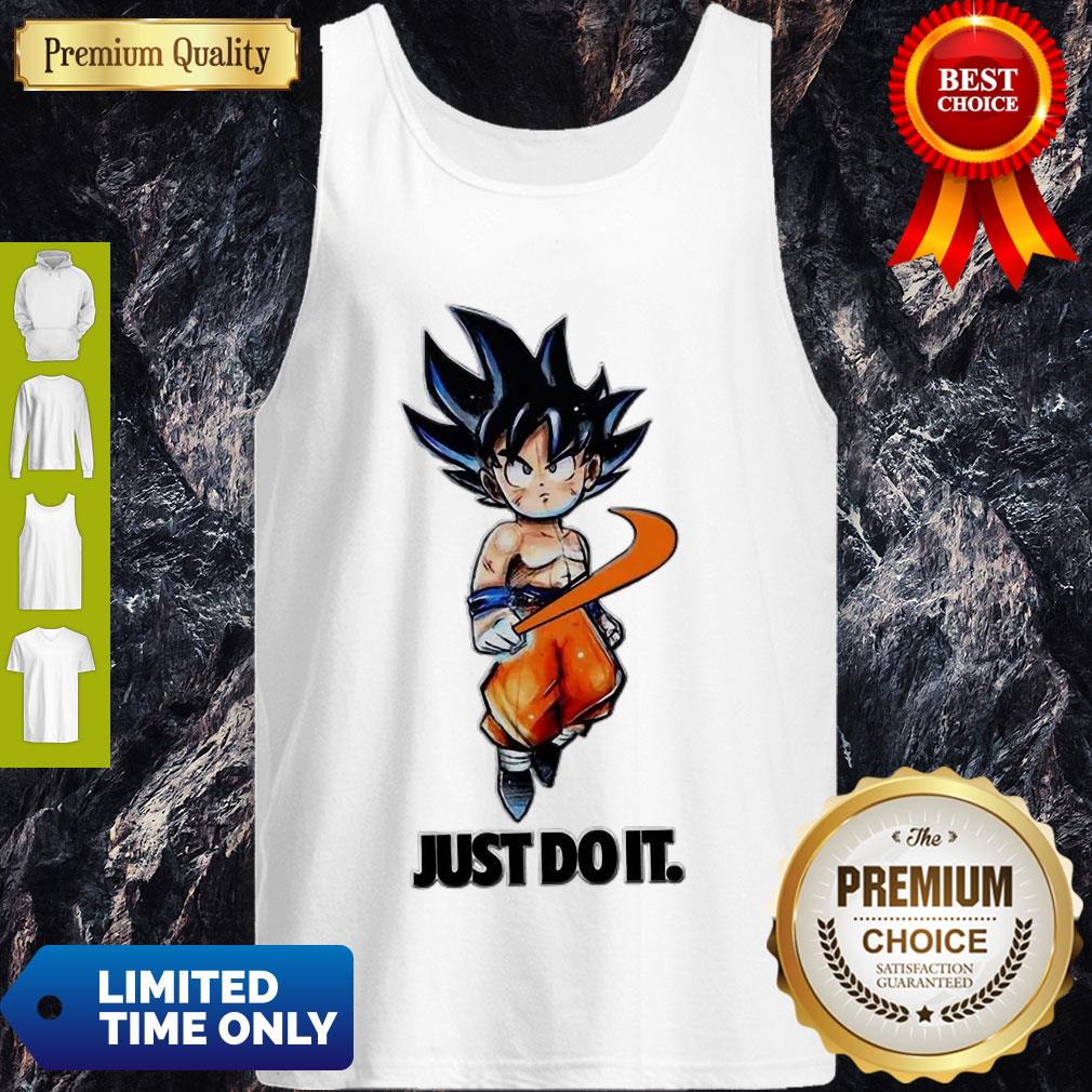 Top Nike Dragon Ball Super Goku Just Do It Shirt - Image 4