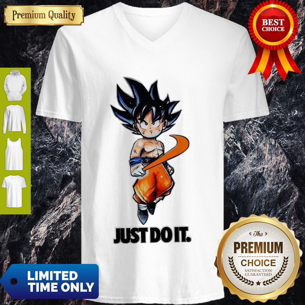 Top Nike Dragon Ball Super Goku Just Do It Shirt - Image 5