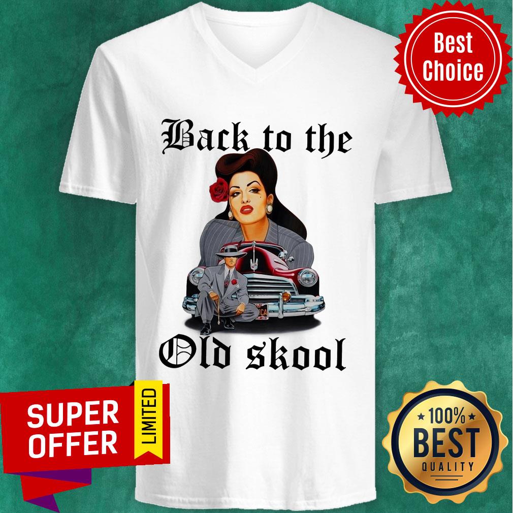 Back To The Old Skool Feminist Latina Shirt - Image 2