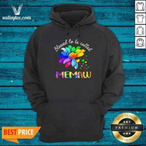 Alternative view of Blessed To Be Called Memaw LGBT Shirt