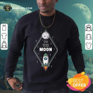 Alternative view of Fantastic To The Moon Wall Street Bet 2 Shirt