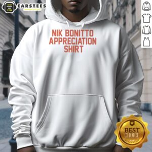Alternative view of Good Denver Broncos Football Nik Bonitto Appreciation Letter T-Shirt