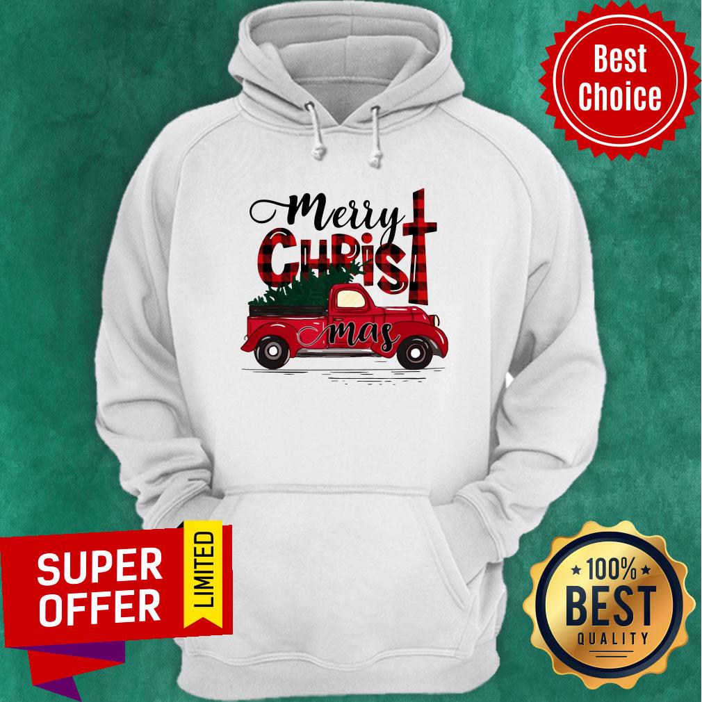 Awesome Truck Merry Christmas Shirt - Image 2
