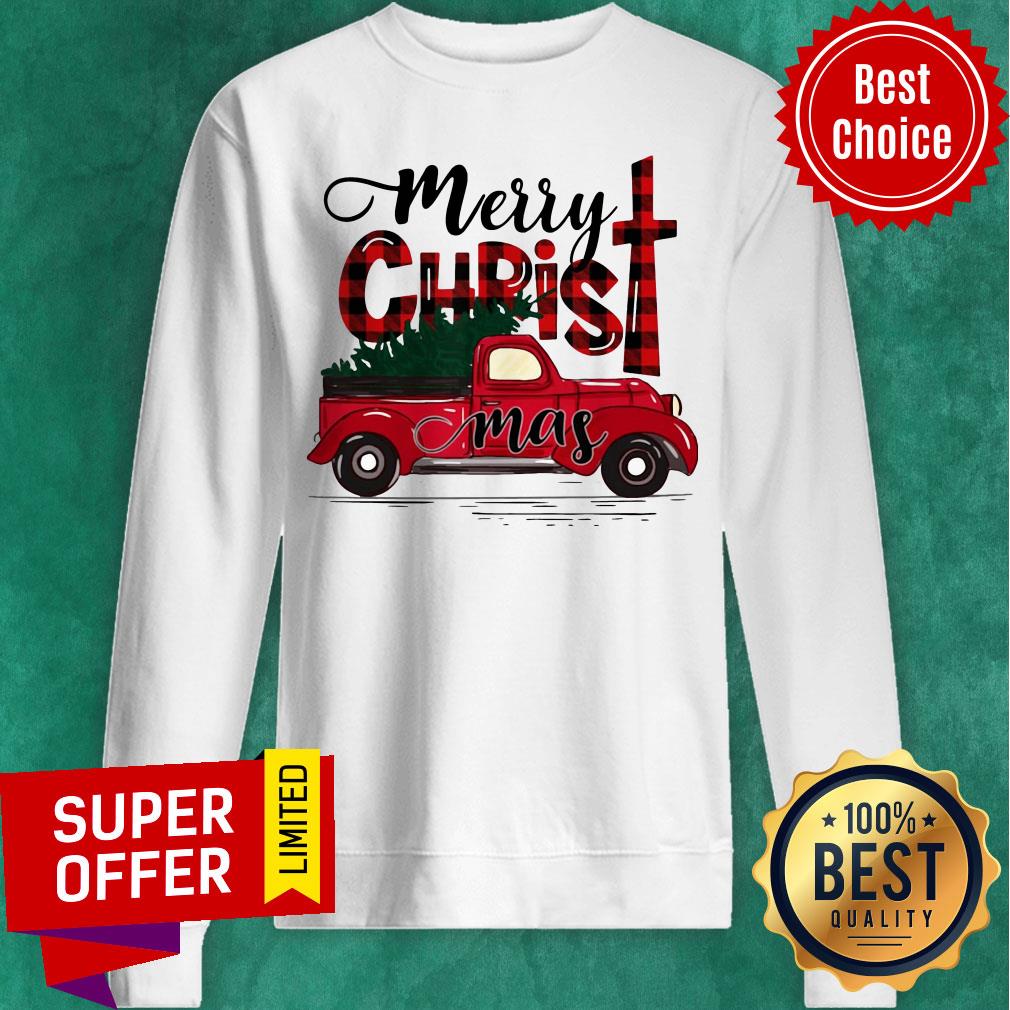 Awesome Truck Merry Christmas Shirt - Image 5