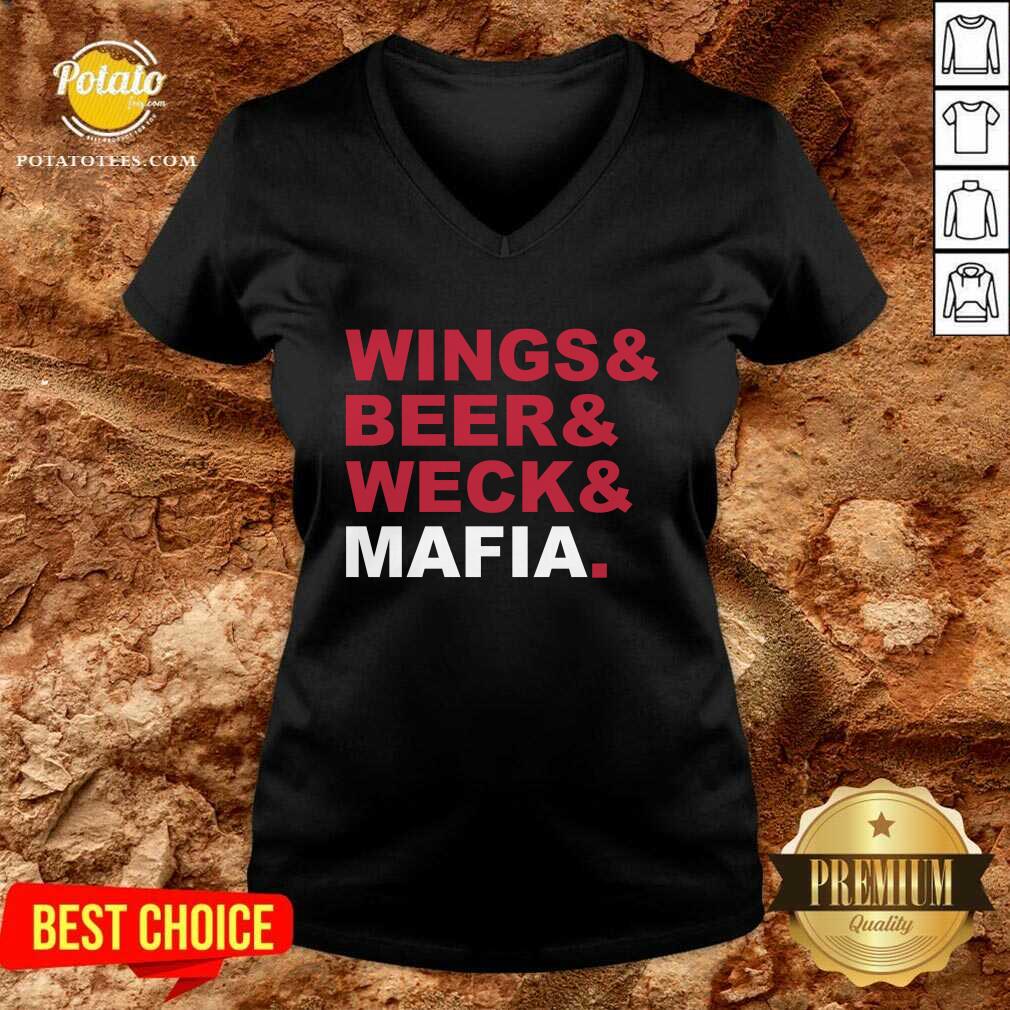 Funny Buffalo Bills Wings And Beer And Weck And Mafia Shirt - Image 2