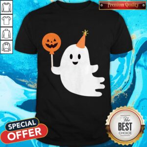 Cute Ghost With Candy Halloween Day 2020 Shirt