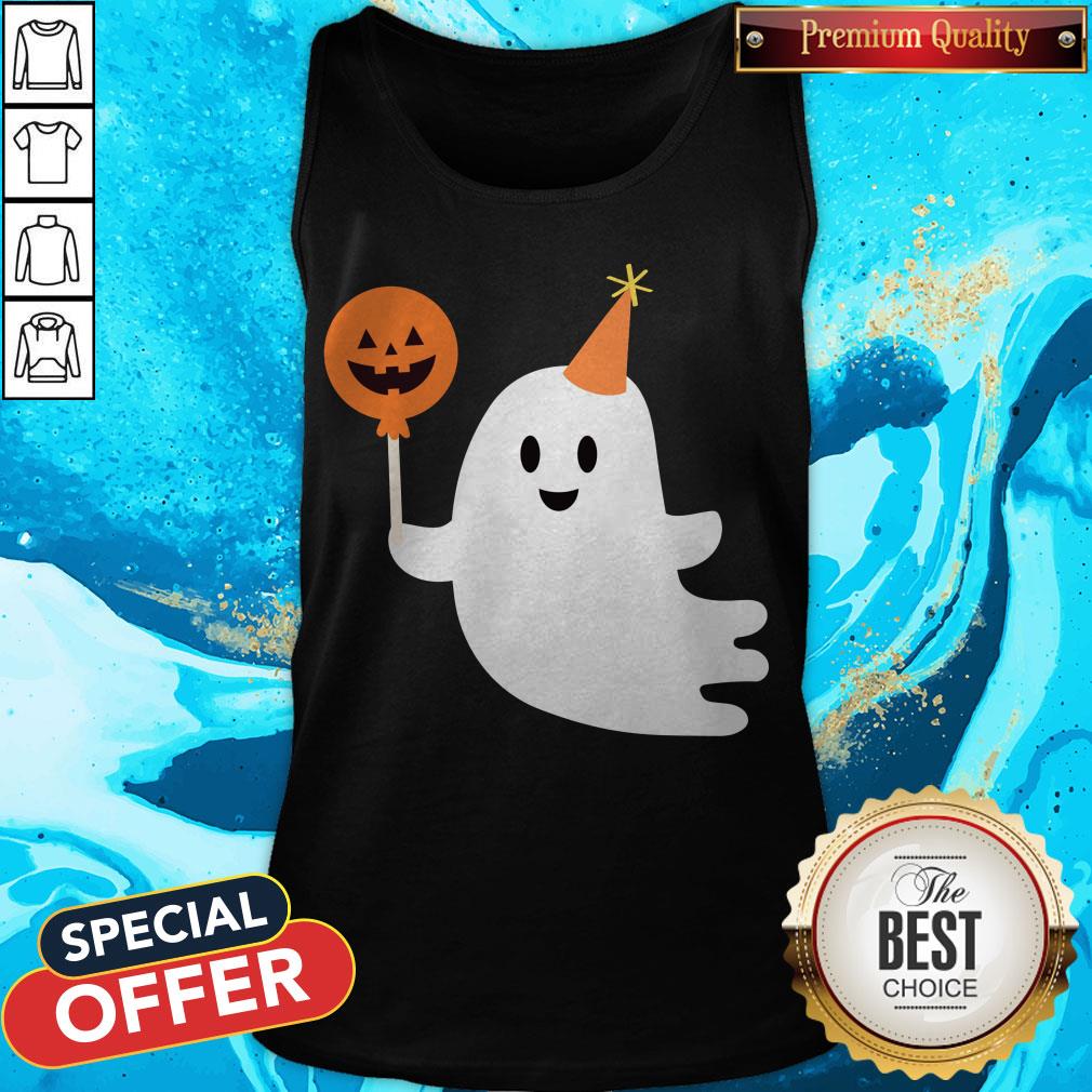 Cute Ghost With Candy Halloween Day 2020 Shirt - Image 3