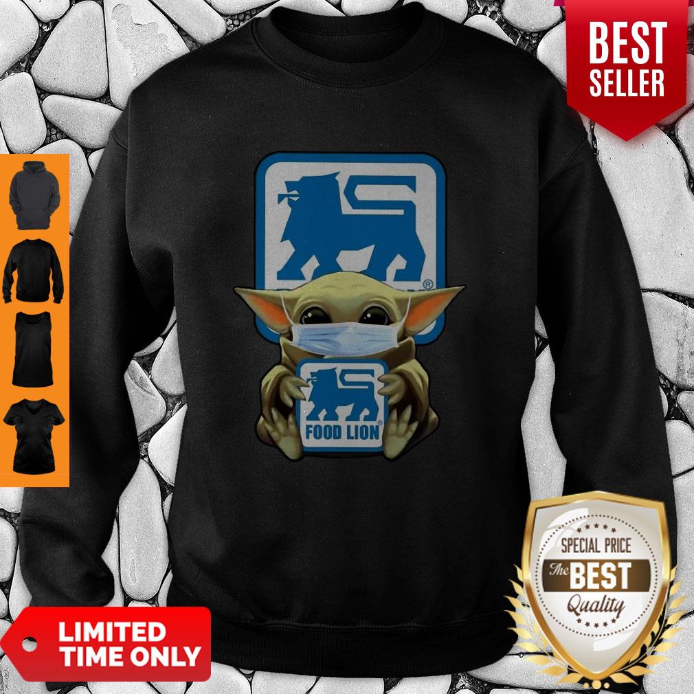 Official Baby Yoda Food Lion Coronavirus Shirt - Image 4