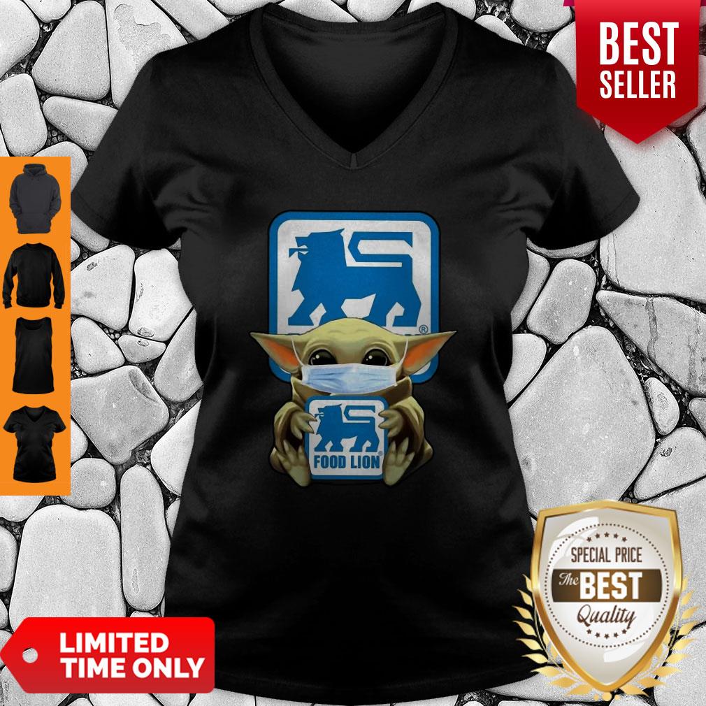 Official Baby Yoda Food Lion Coronavirus Shirt - Image 2