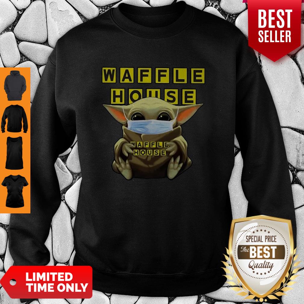 Official Baby Yoda Waffle House Coronavirus Shirt - Image 5