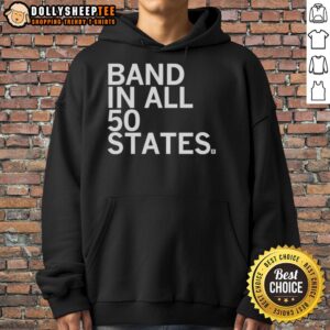 Alternative view of Premium Band In All 50 States T-Shirt