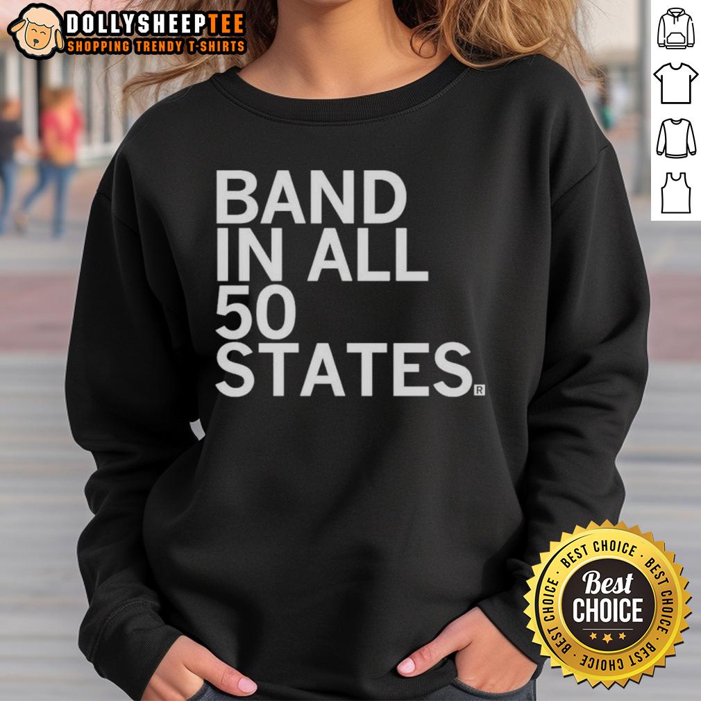 Premium Band In All 50 States T-Shirt - Image 5